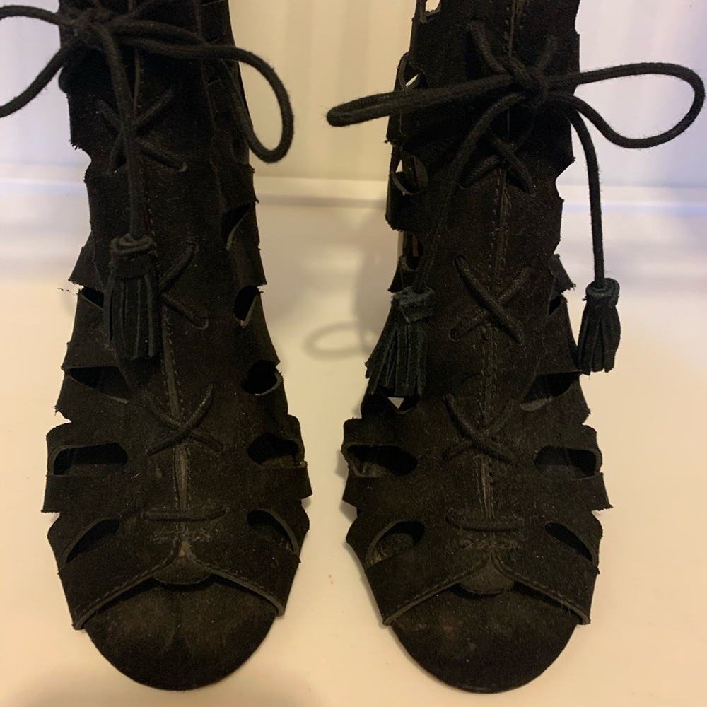 MIA Black and brown heels 81/2